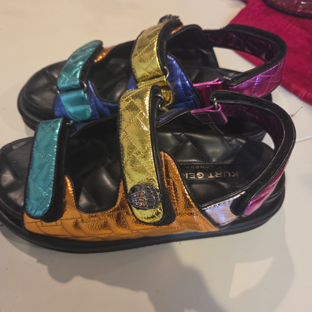 Kurt Geiger Womens Multicolor Sandals
